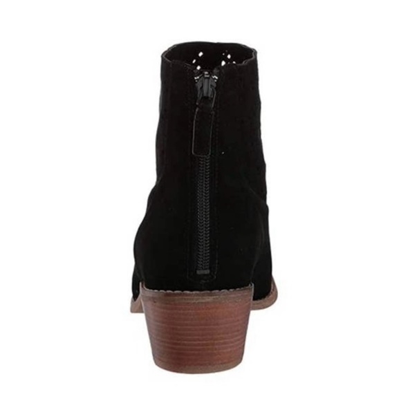 Cole Haan Val Perforated Suede Ankle Boots - Picture 5 of 10